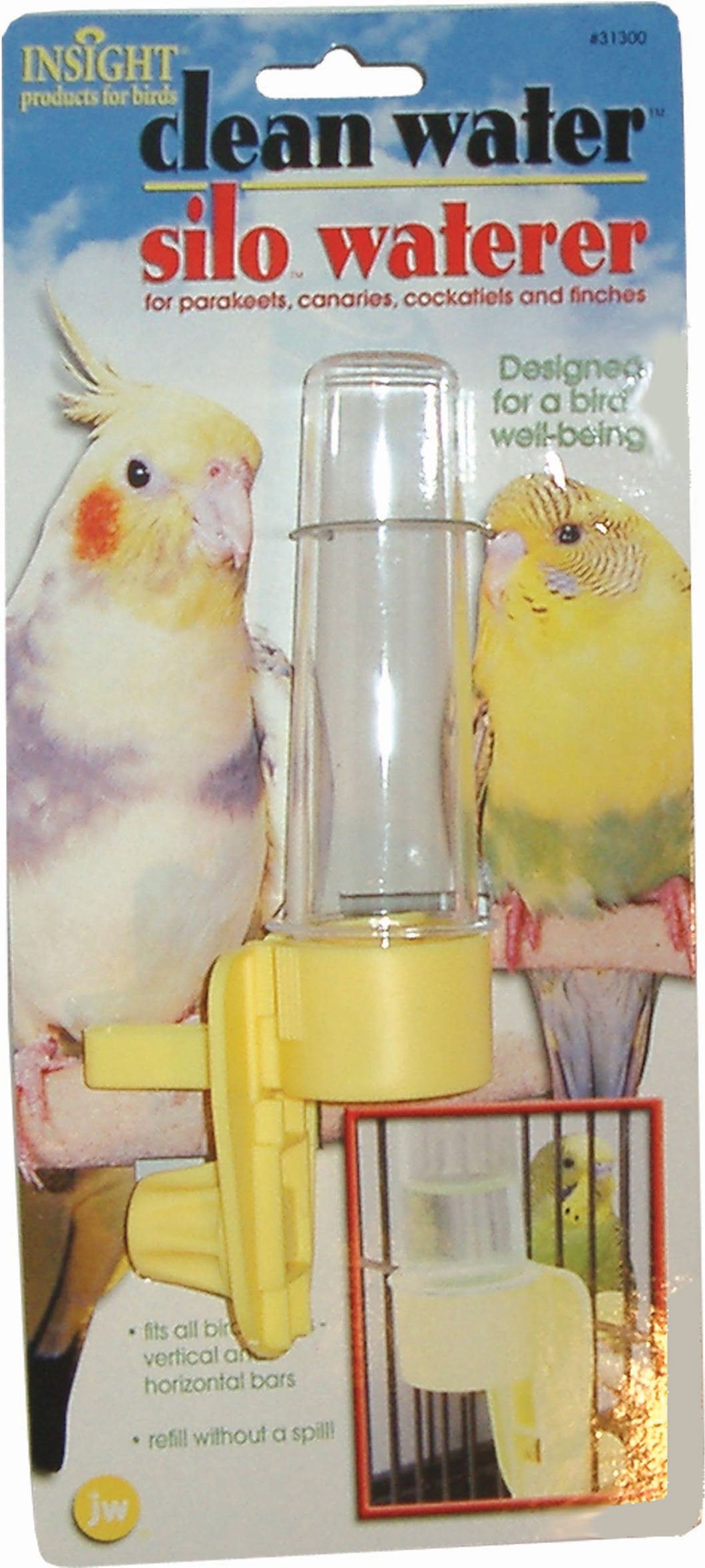 JW Clean Water Silo Bird Waterer