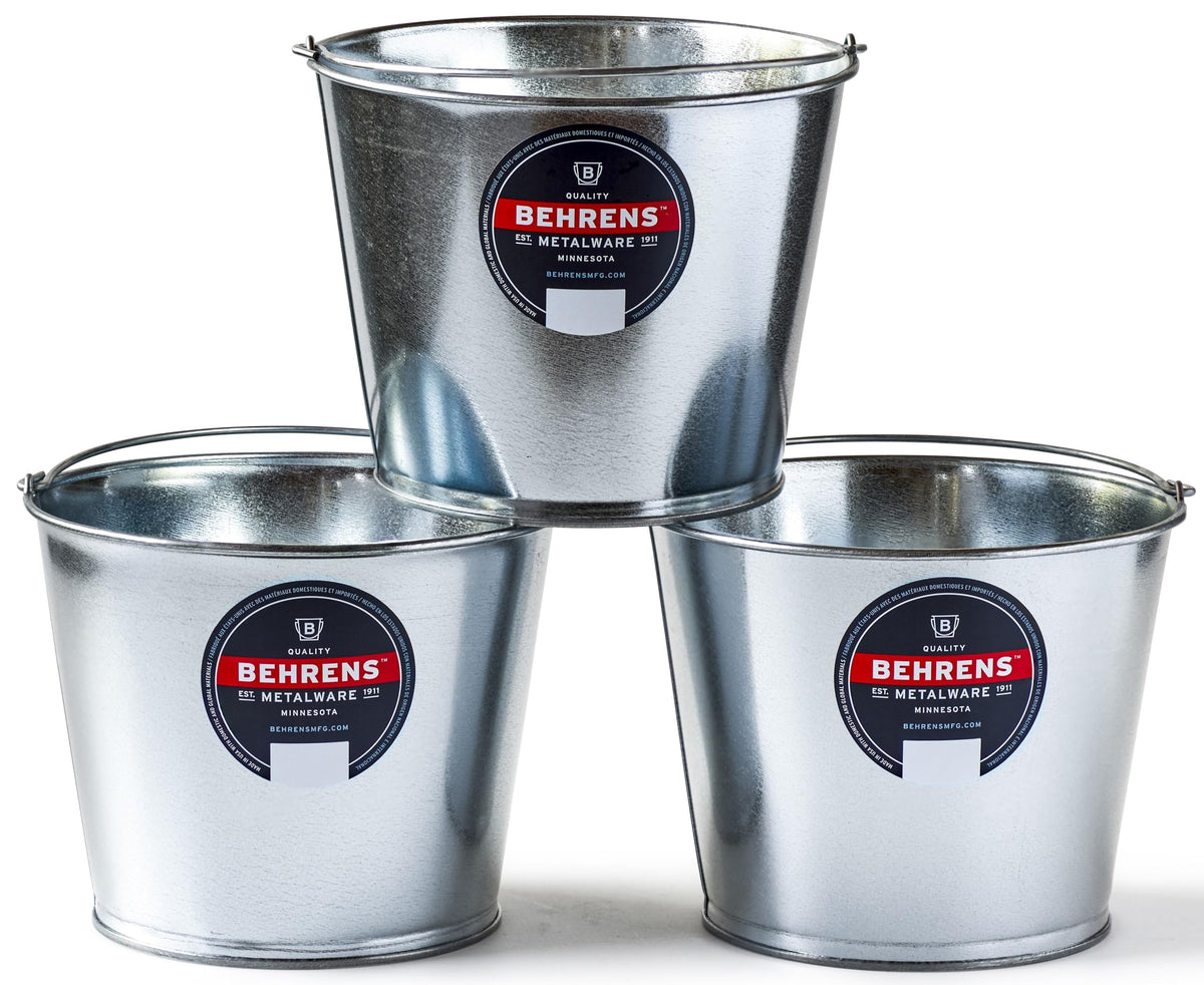 Behrens Hot-Dipped Galvanized Steel Utility Pail