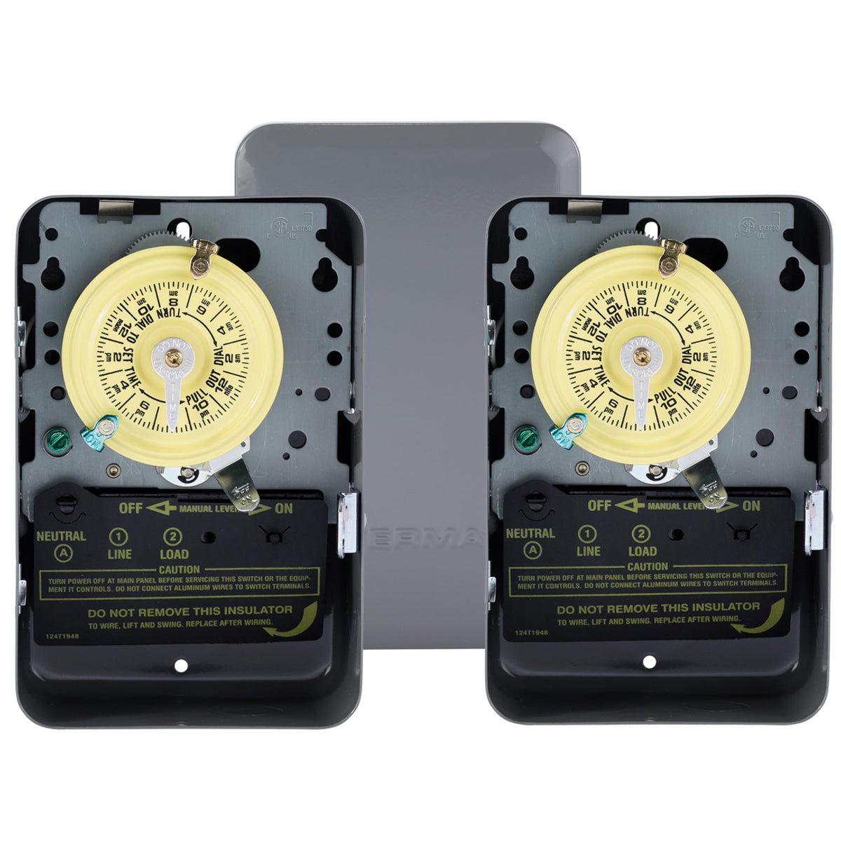 Intermatic T101 24-Hour Mechanical Timer Switch 120V 40A