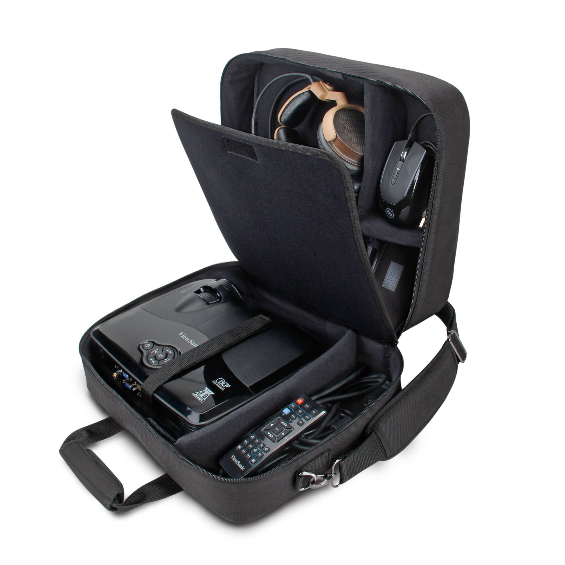 USA Gear Projector Carrying Case 15x12x3in