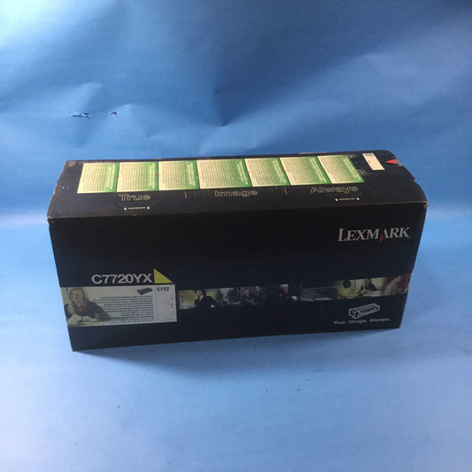 LEXC7720YX - Lexmark Yellow Extra High Yield Return Program Toner Cartridge