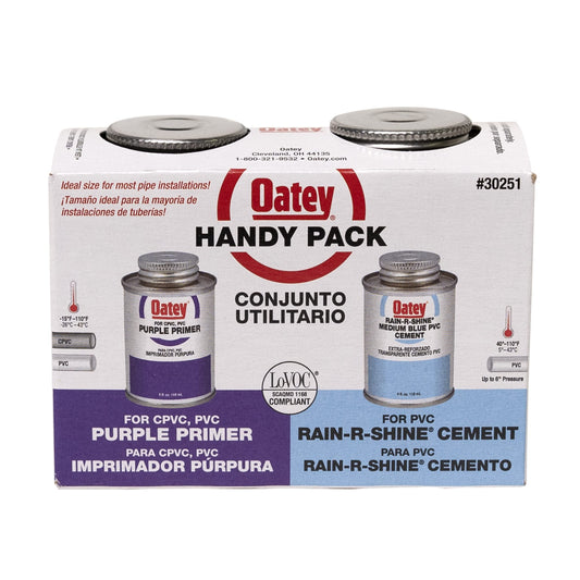 OATEY PRIMER/CEMENT HANDY PACK