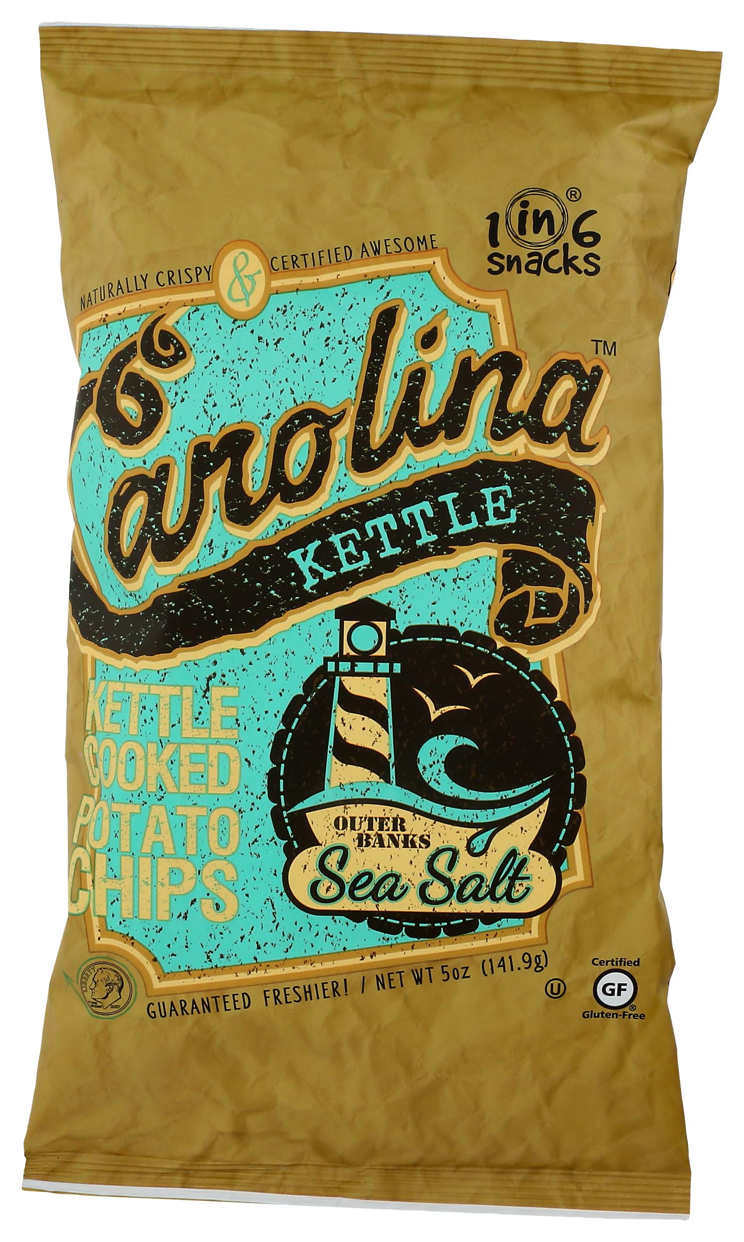 Carolina Kettle Cooked Potato Chips 5 Oz
