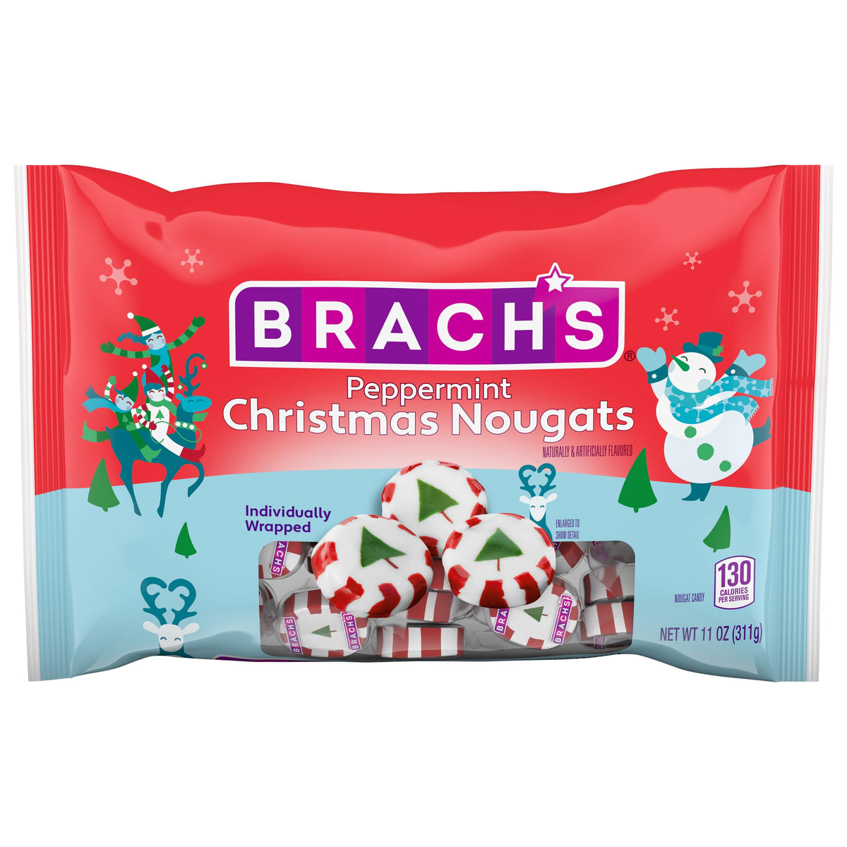 Brach's Peppermint Nougats 11oz 24 Pack