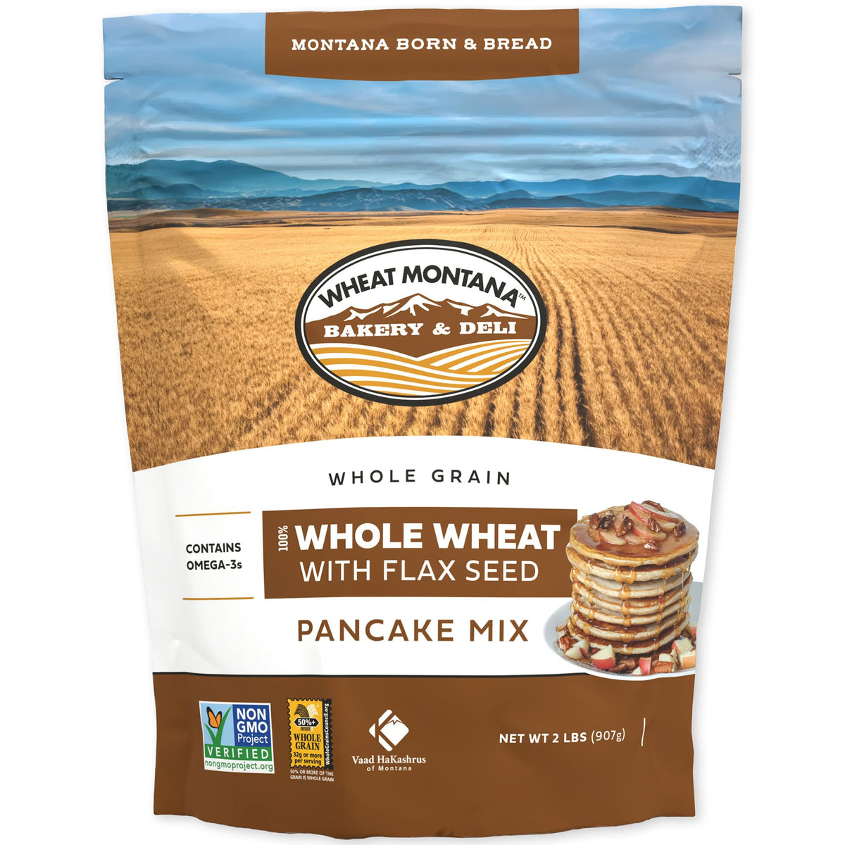 Wheat Montana Pancake Mix Whole Wheat 2 lb