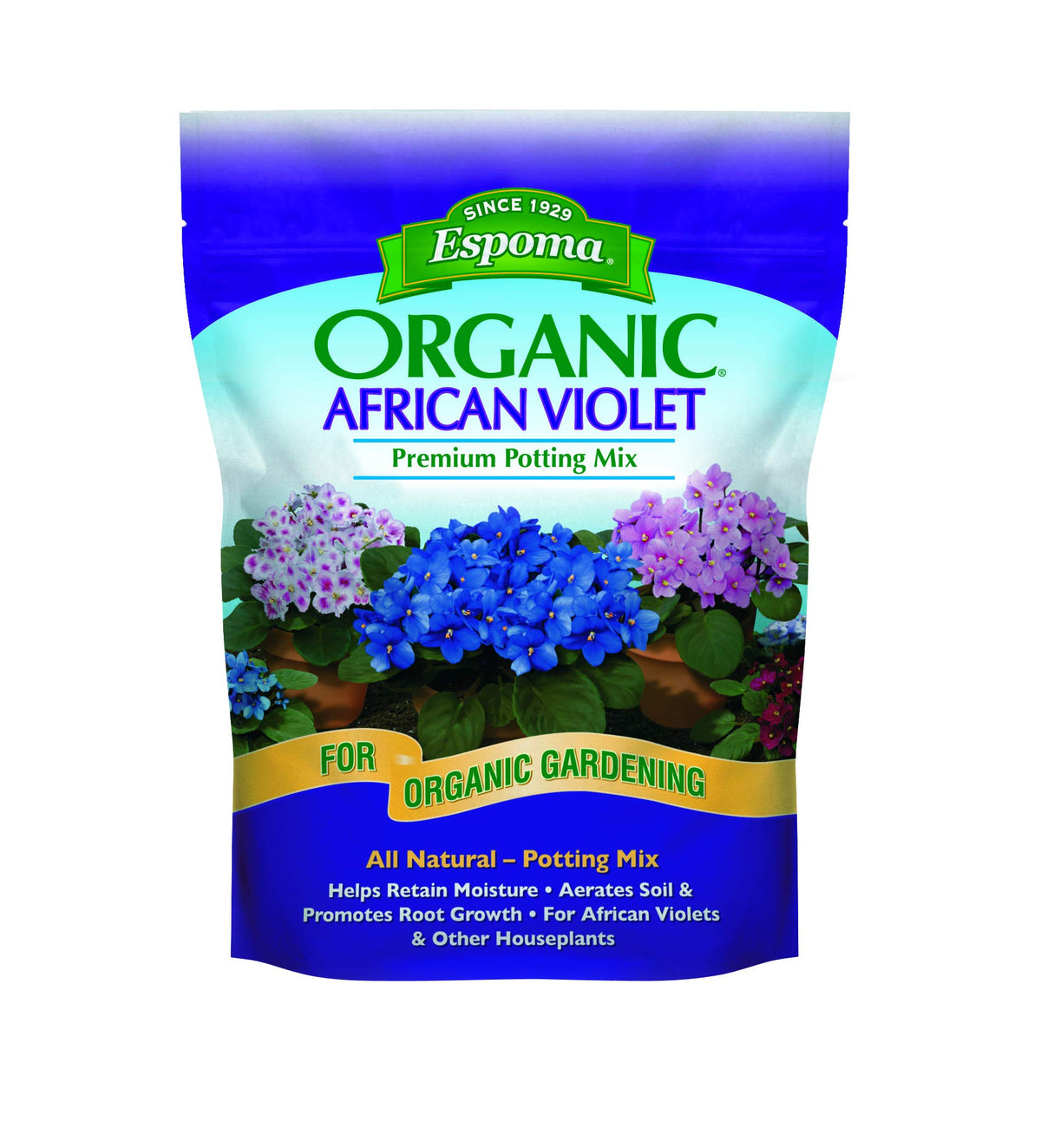 Espoma African Violet Potting Mix 4 qt, 12-Pack