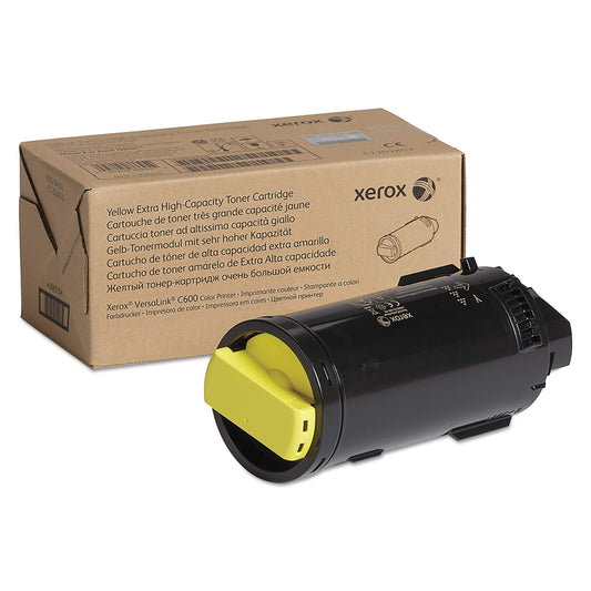Xerox VersaLink C600 Yellow Extra High Capacity Toner-Cartridge (16,800 Pages) - 106R03918