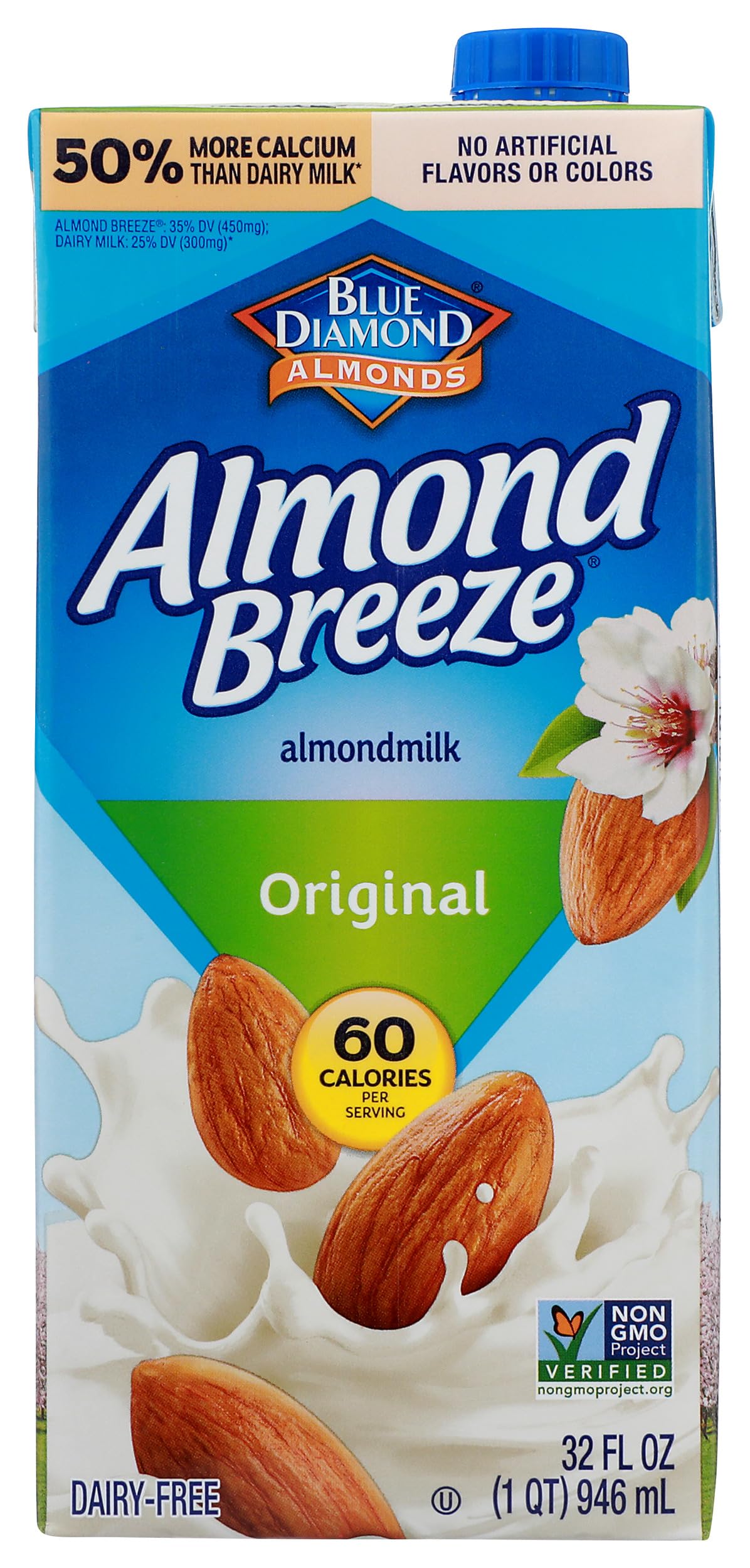 Blue Diamond Almond Milk Original 32 Fl Oz