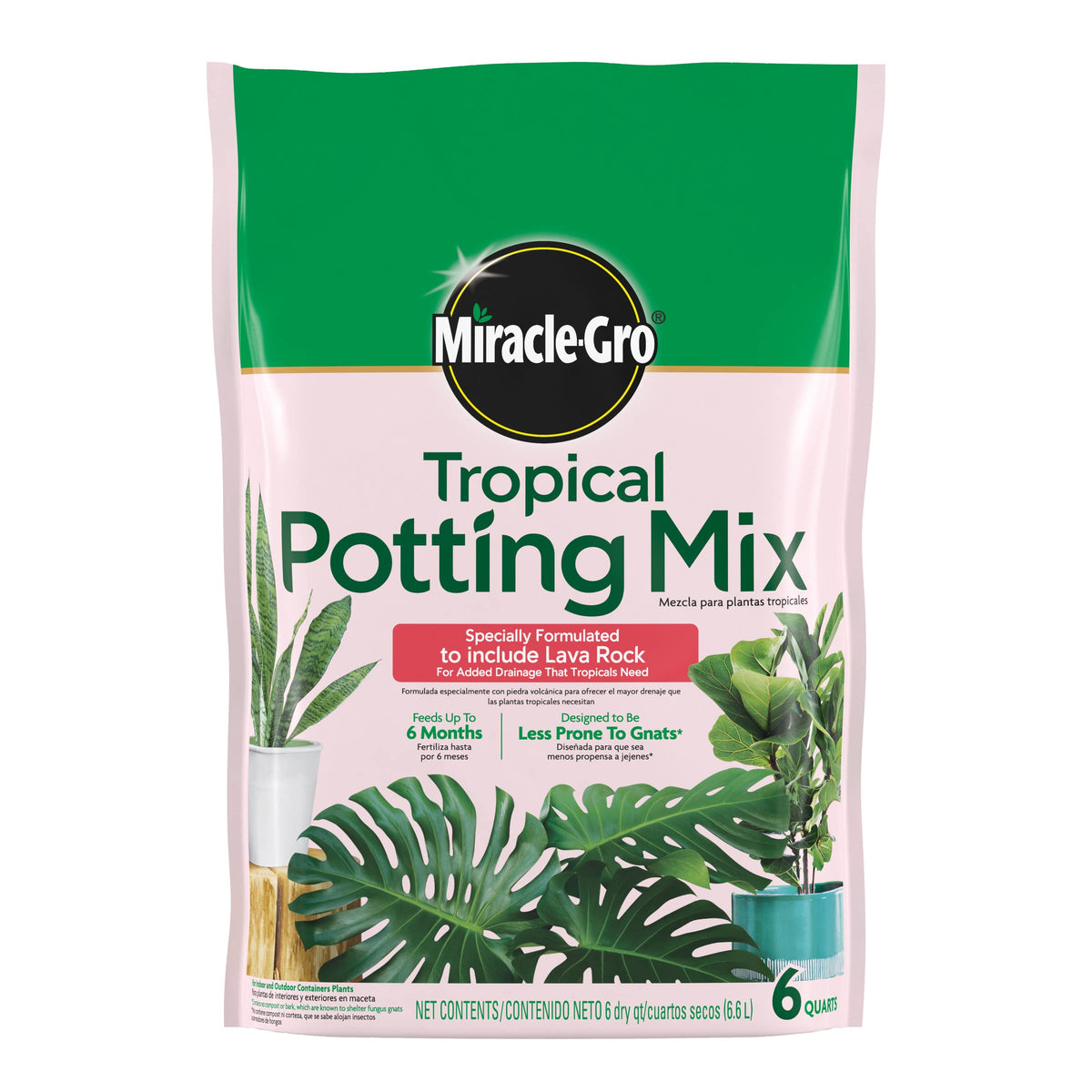 Miracle-Gro Tropical Potting Mix 6 qt