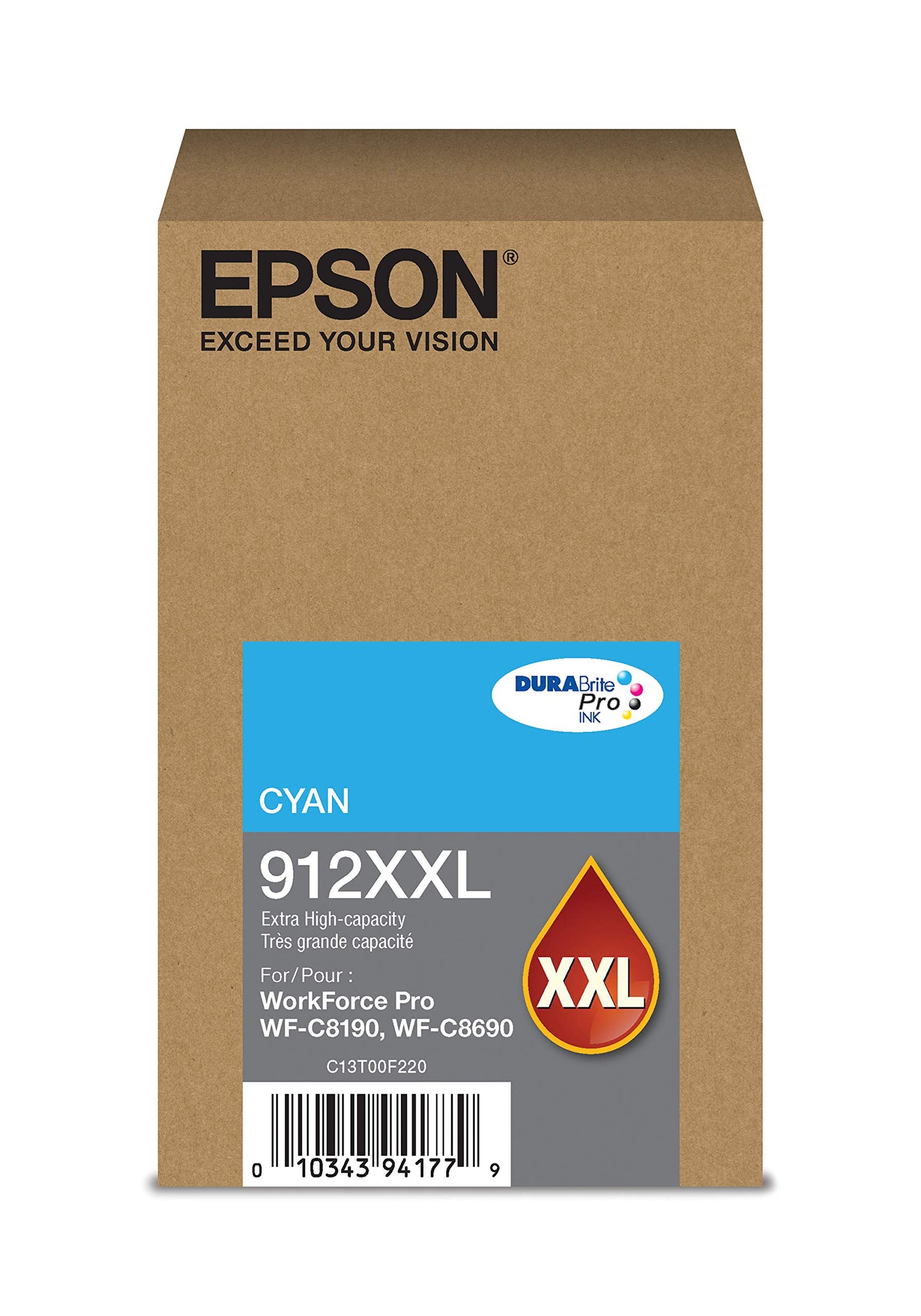 Epson 912XXL EXTRA HIGHCAP CYA