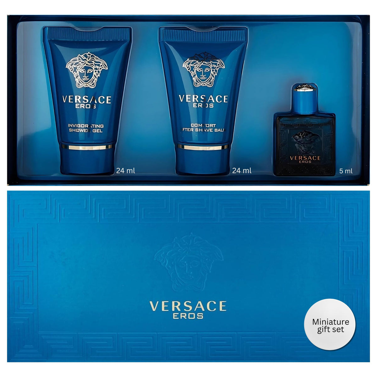 Versace Eros Men 3 Piece Mini Gift Set