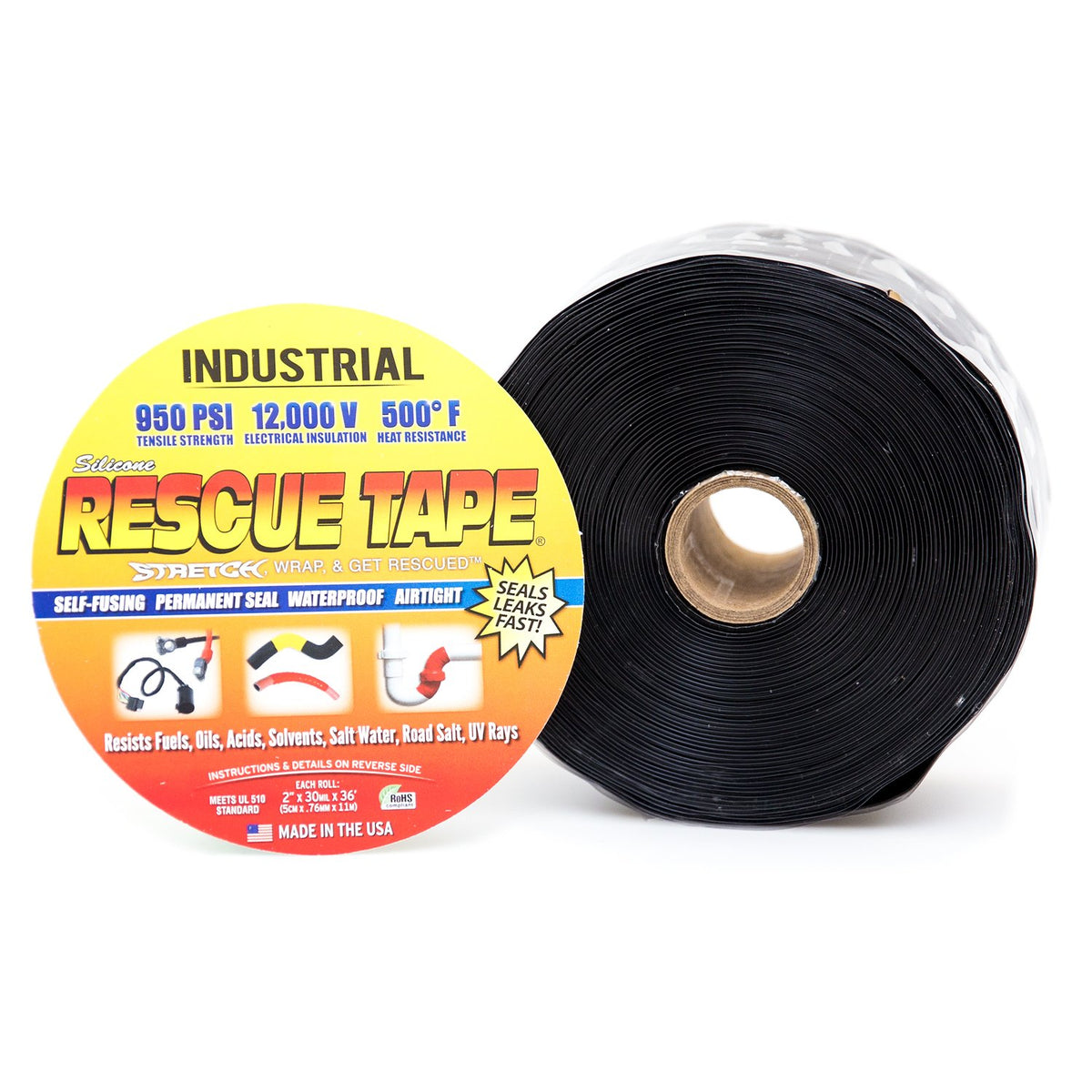Harbor RT2000303601USZ Silicone Rescue Tape 2" x 36'