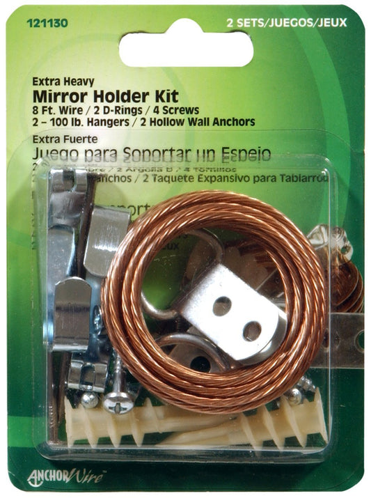 Hillman 121130 Not Available XHD Mirr Hanging Kit, No Size, No Color