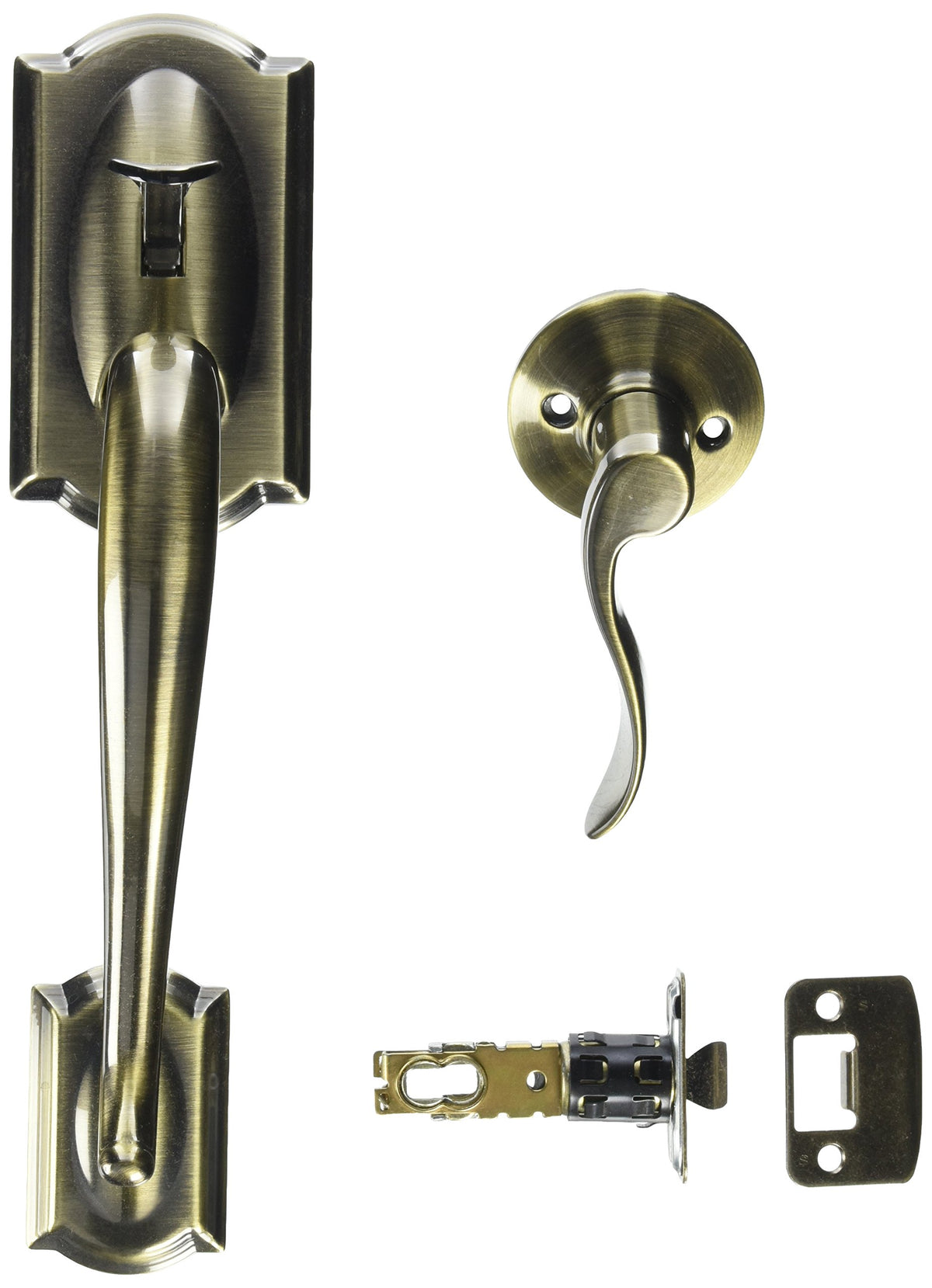 Schlage Camelot FE285-CAM-ACC-LH Handleset