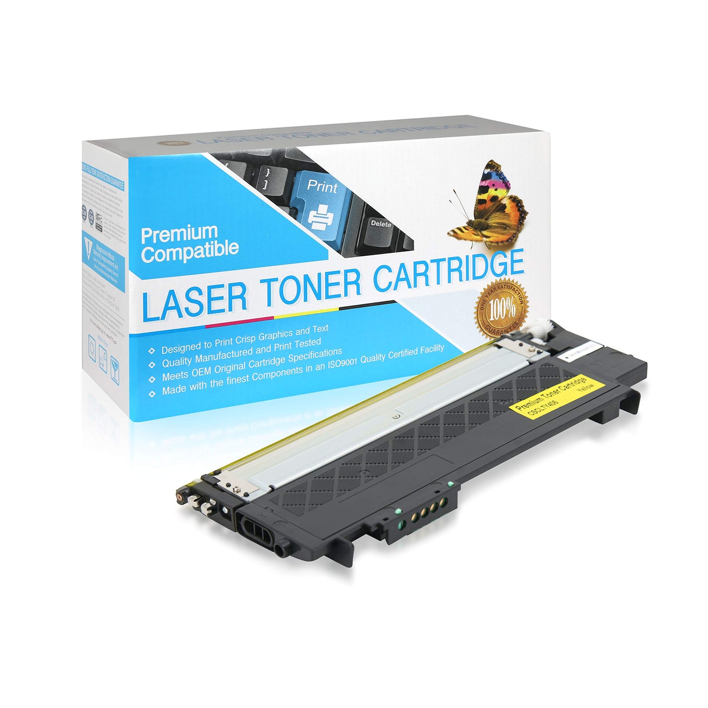 SuppliesOutlet Toner Cartridge for Samsung CLT-Y406S Yellow 1 Pack