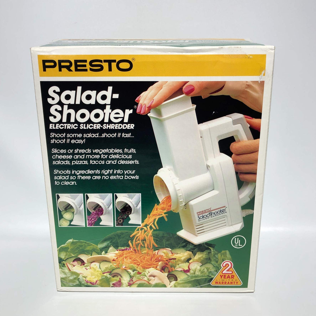 Presto 02910 Salad Shooter Electric Slicer/Shredder