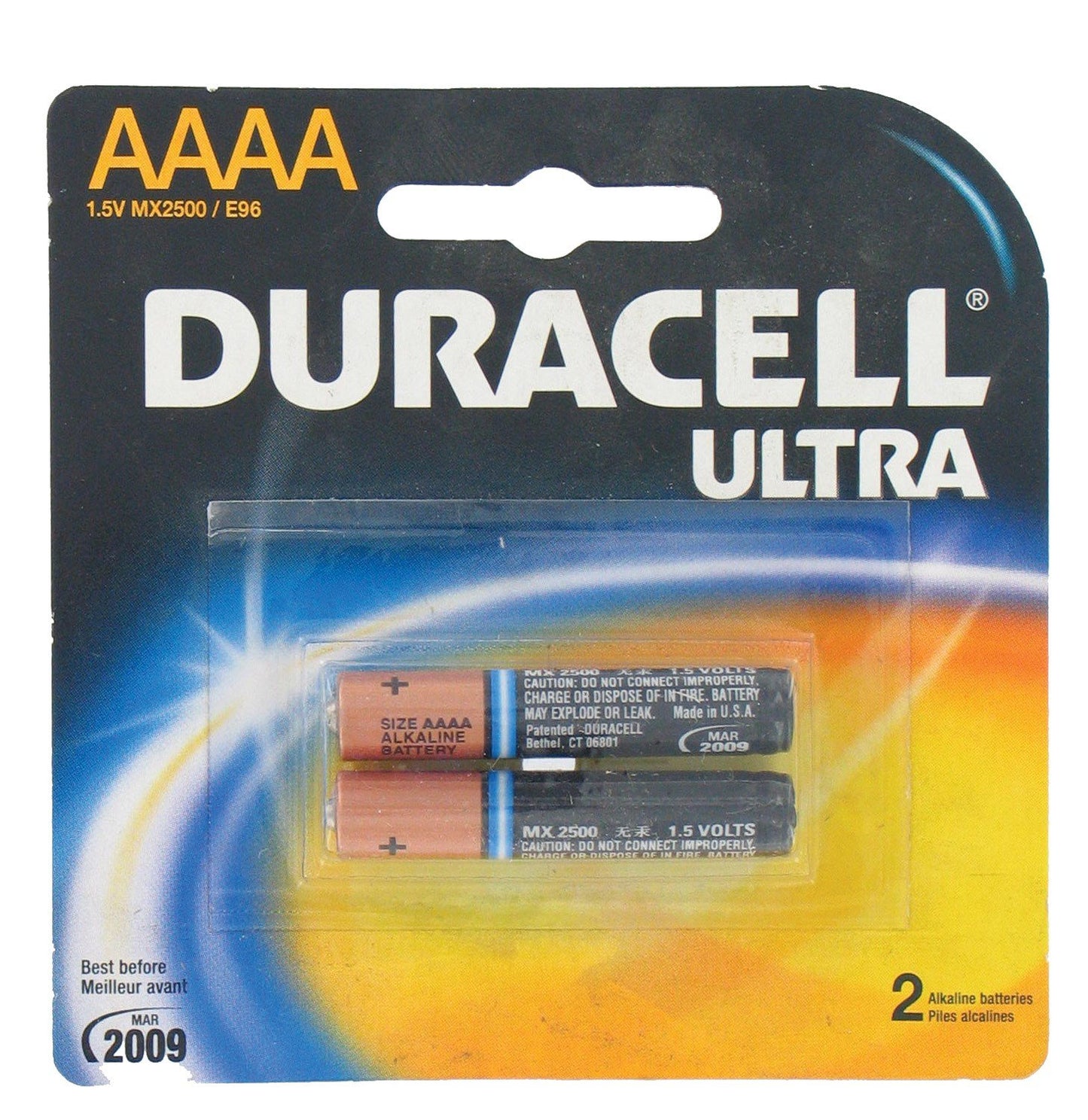 Duracell MX2500B2PK Ultra Racell AAAA 1.5V Batteries 12-Pack