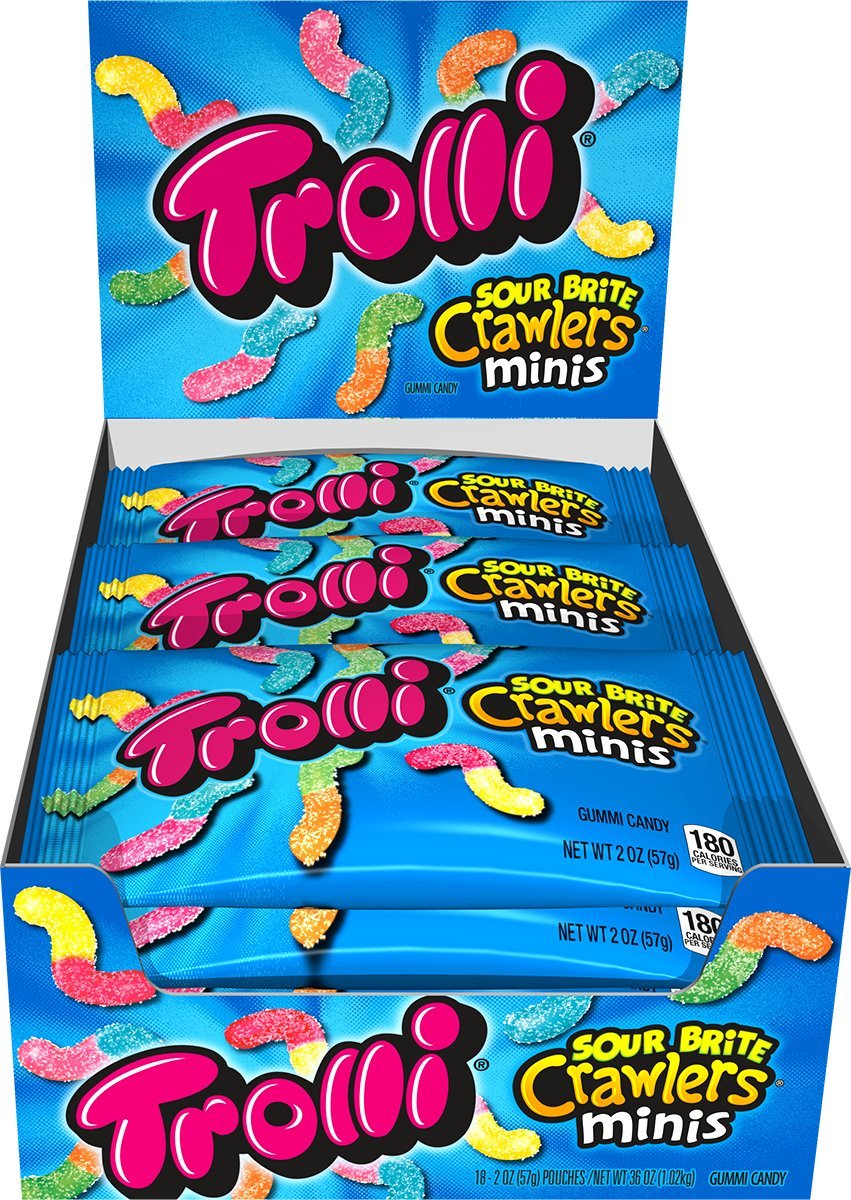 Trolli Sour Brite Crawlers Minis 2oz
