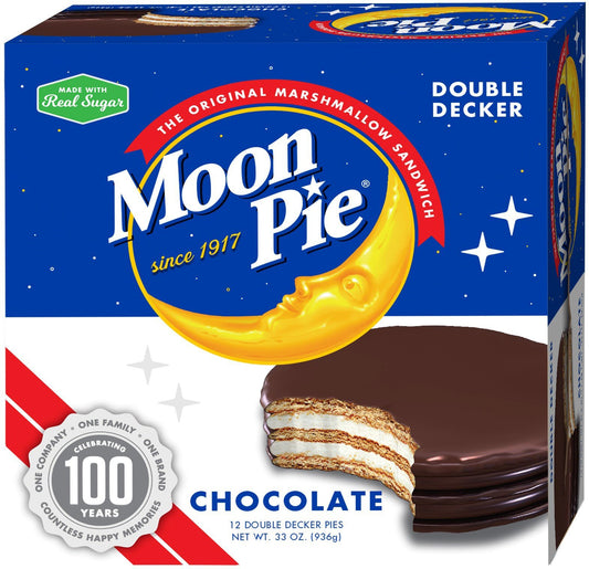 MoonPie Double Decker Chocolate Sandwich, 2oz, 72 Pack