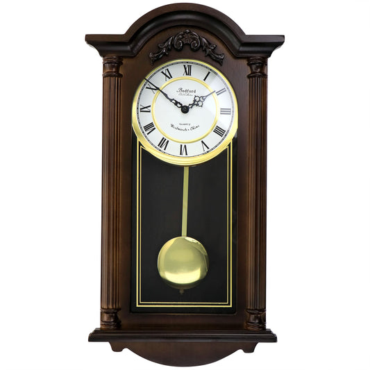 Bedford Noah 22 Inch Chiming Pendulum Wall Clock
