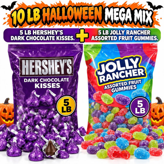 Hershey Kisses Dark Chocolate Candy 5LB Box