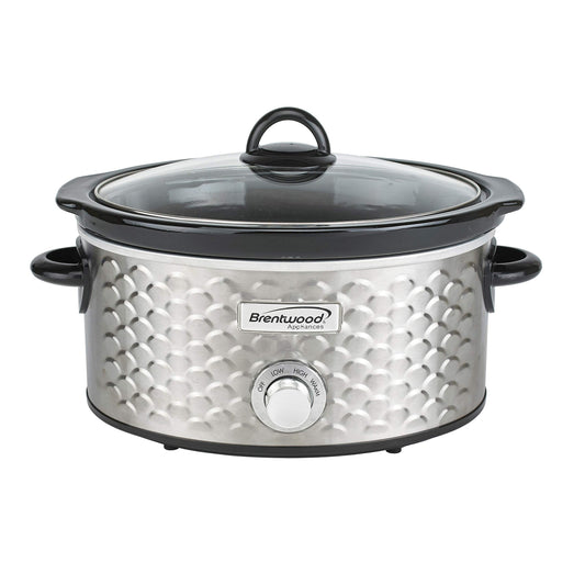 Brentwood SC-140S 4.5 Quart Slow Cooker