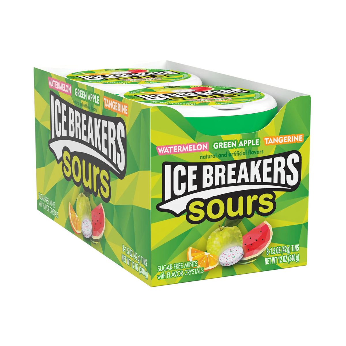 ICE BREAKERS Sours Tin 1.5 oz 8 Ct