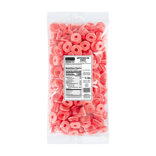 Kervan Bebeto Watermelon Ring Gummies 5 lbs