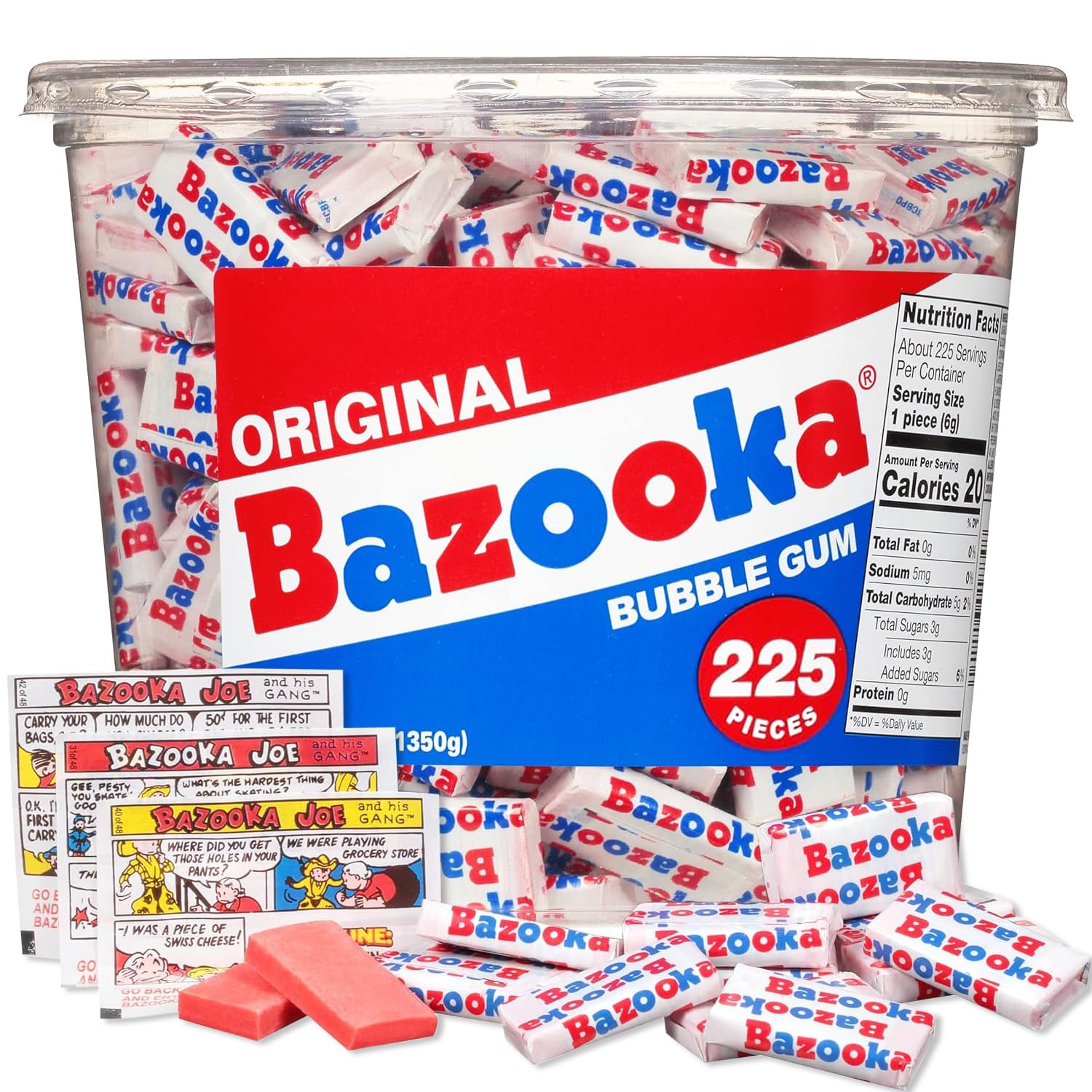 The Bazooka Original Gum Tub 4