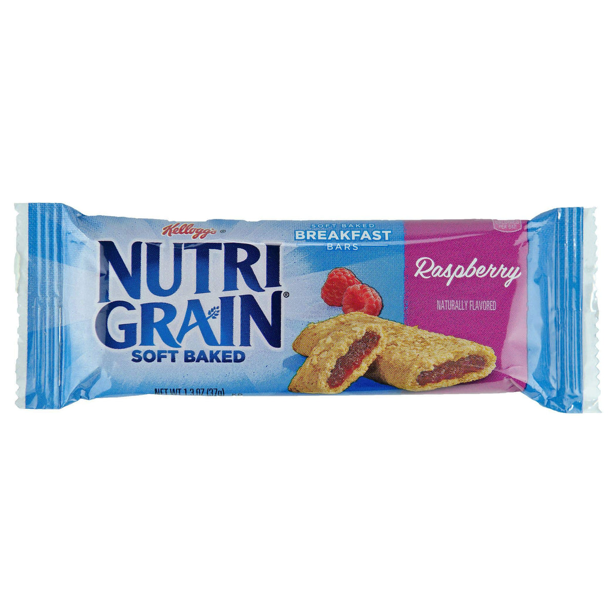 Kellogg's Nutri-Grain Raspberry Cereal Bars 1.87 oz, 48 Pack