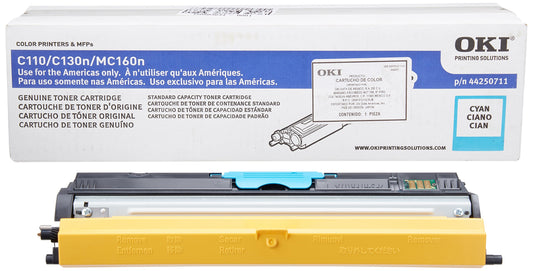 OKI 44250711 44250711 Toner, 1500 Page-Yield, Cyan