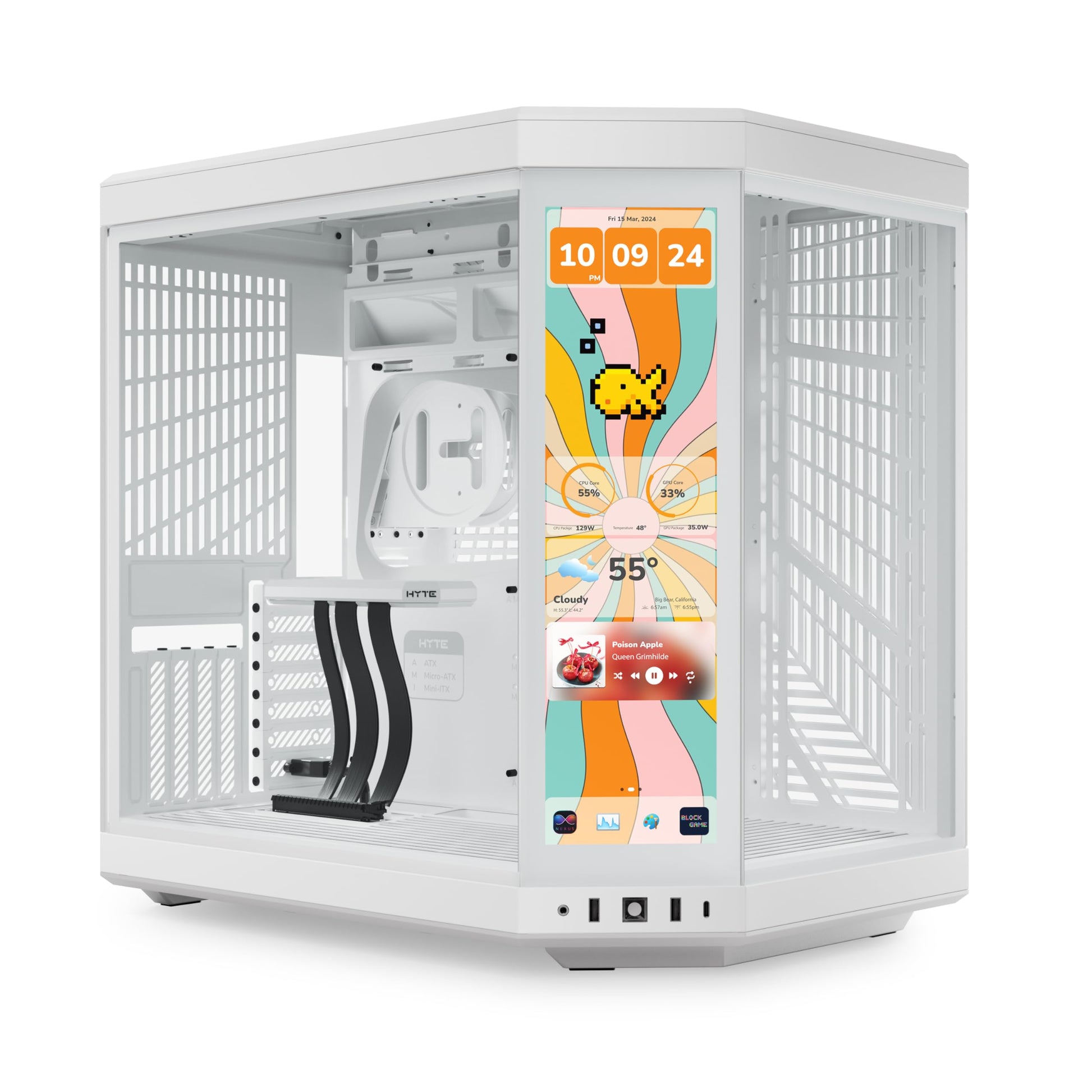 HYTE Y70 Touch Infinite PC Case CS-HYTE-Y70TTI-WW