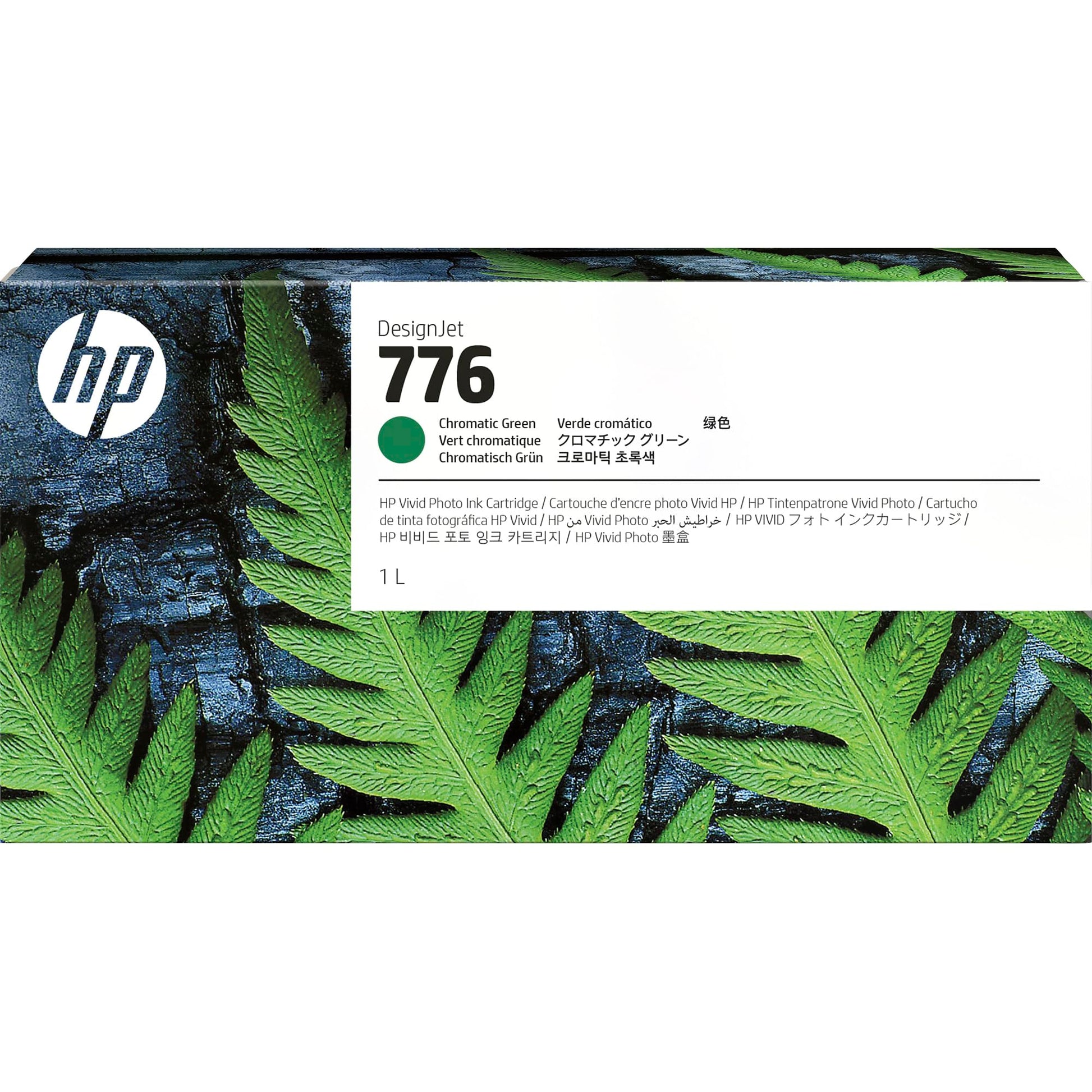 HP 776 DesignJet Chromatic Green Ink Cartridge 1XB03A 300ml