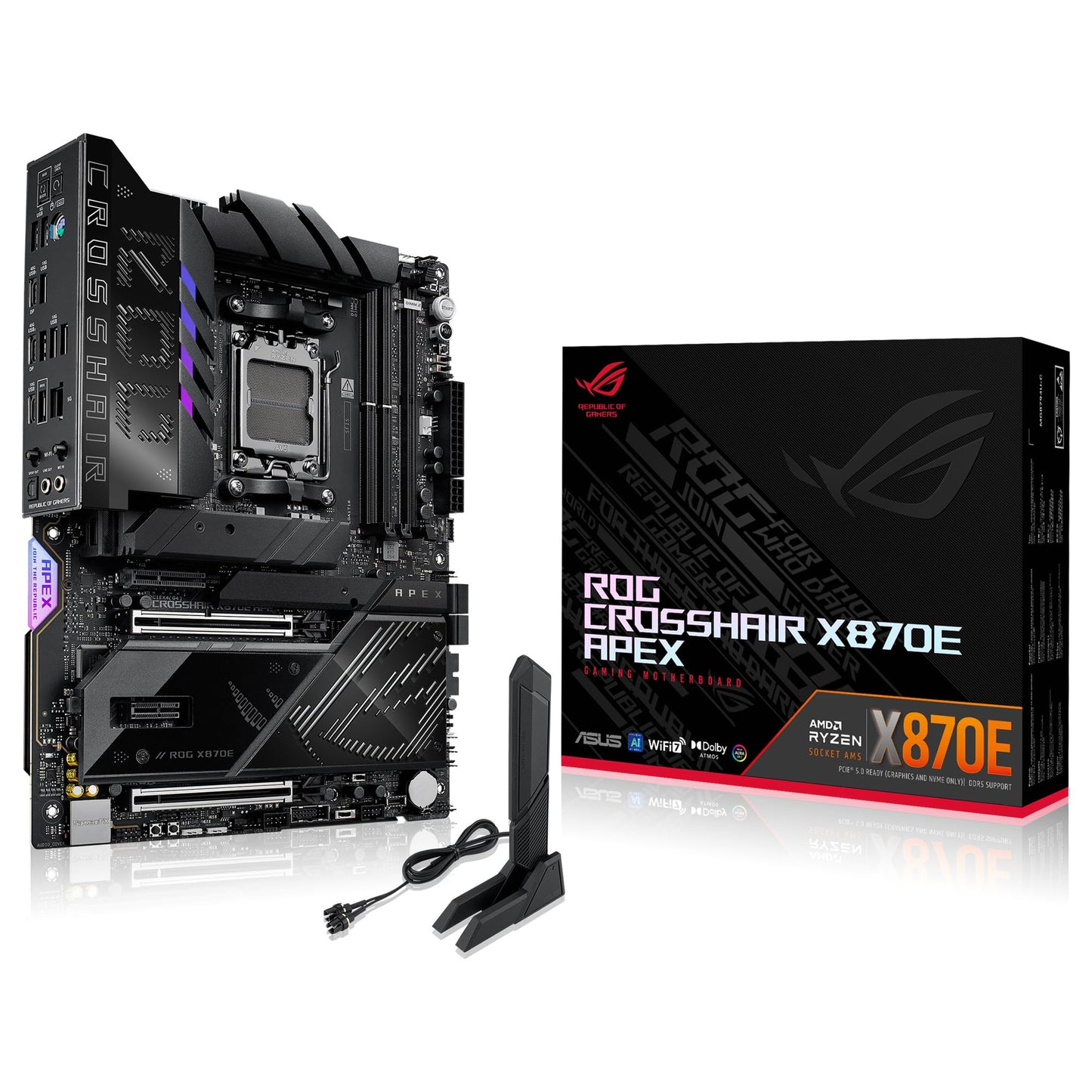 ASUS ROG Crosshair X870E A AM5 Motherboard
