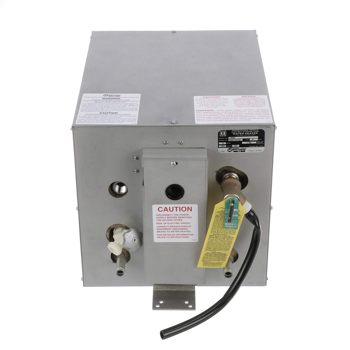 Whale F600 Water Heater 6-Gallon 120V
