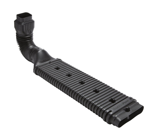 Amerimax 4601 Downspout Extension, No Size, Black