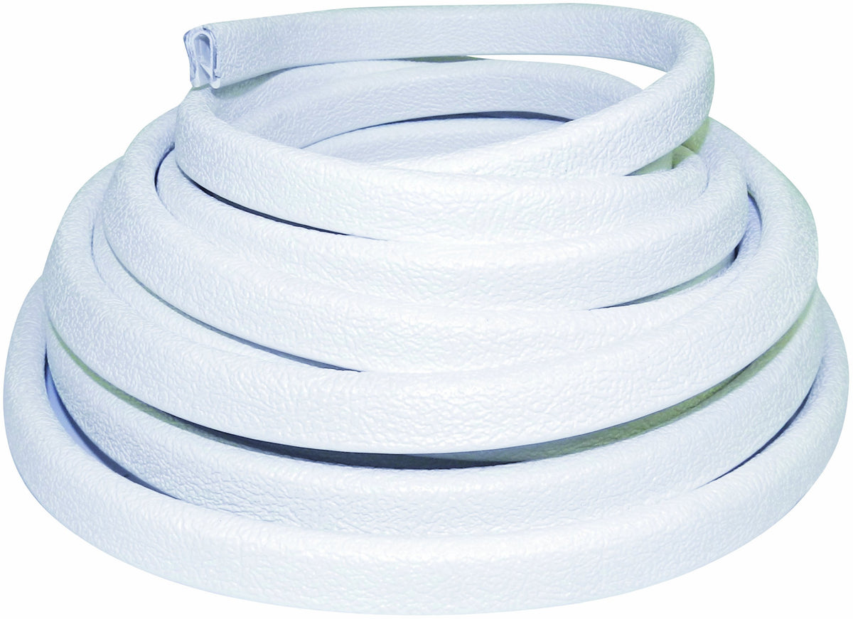 Taco Metals Flexible Vinyl Trim 1/2-Inch White