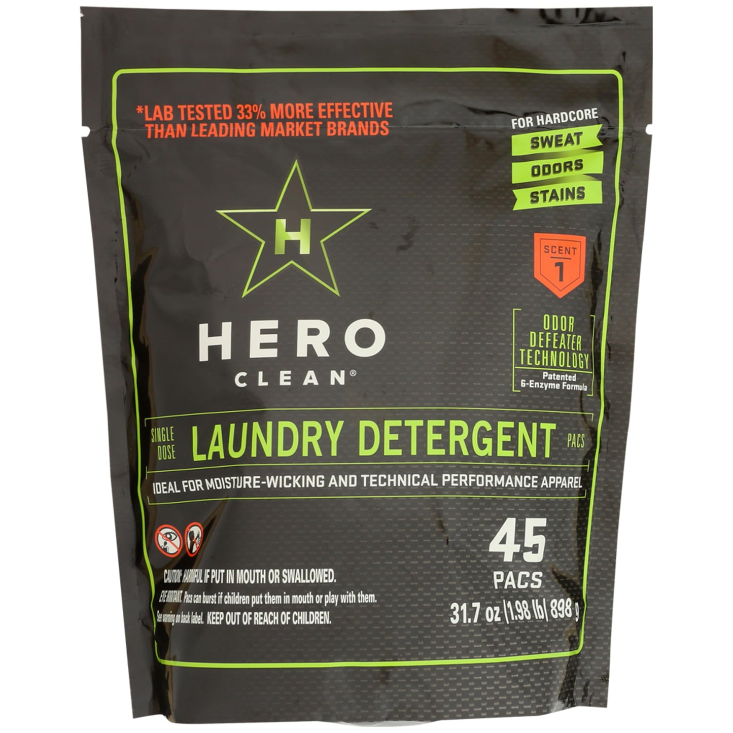 BEAUMONT HERO LAUNDRY DET 45PK
