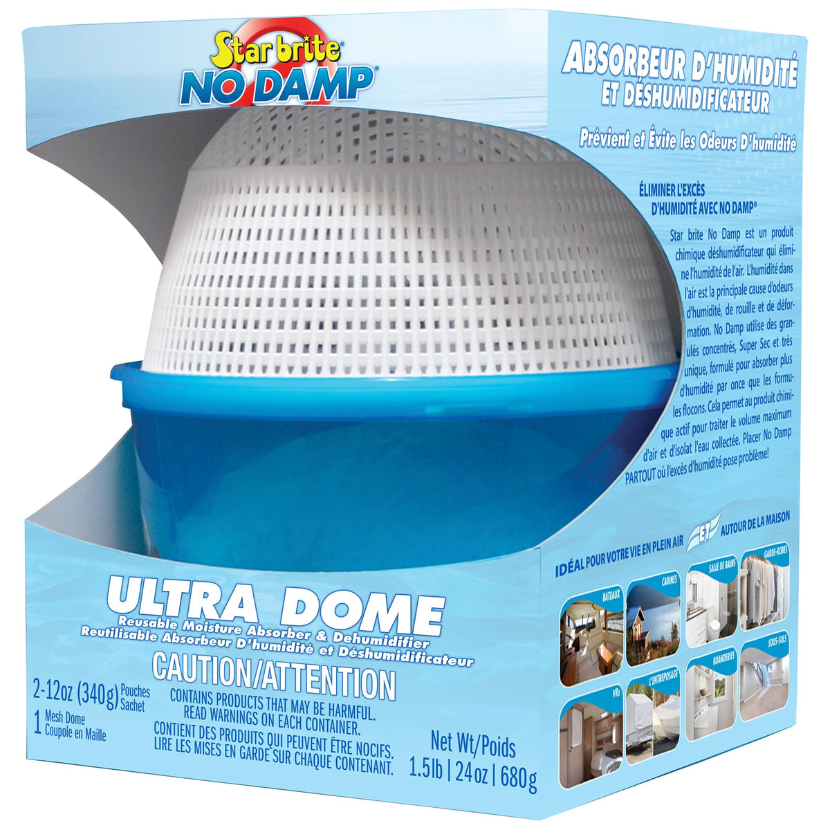 Star brite No Damp Dehumidifier 24 oz 085460