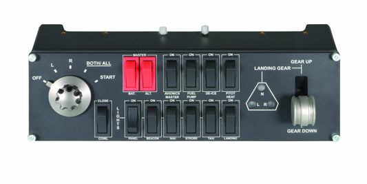 Logitech G Saitek Pro Flight Switch Panel 945-000030 (Renewed)