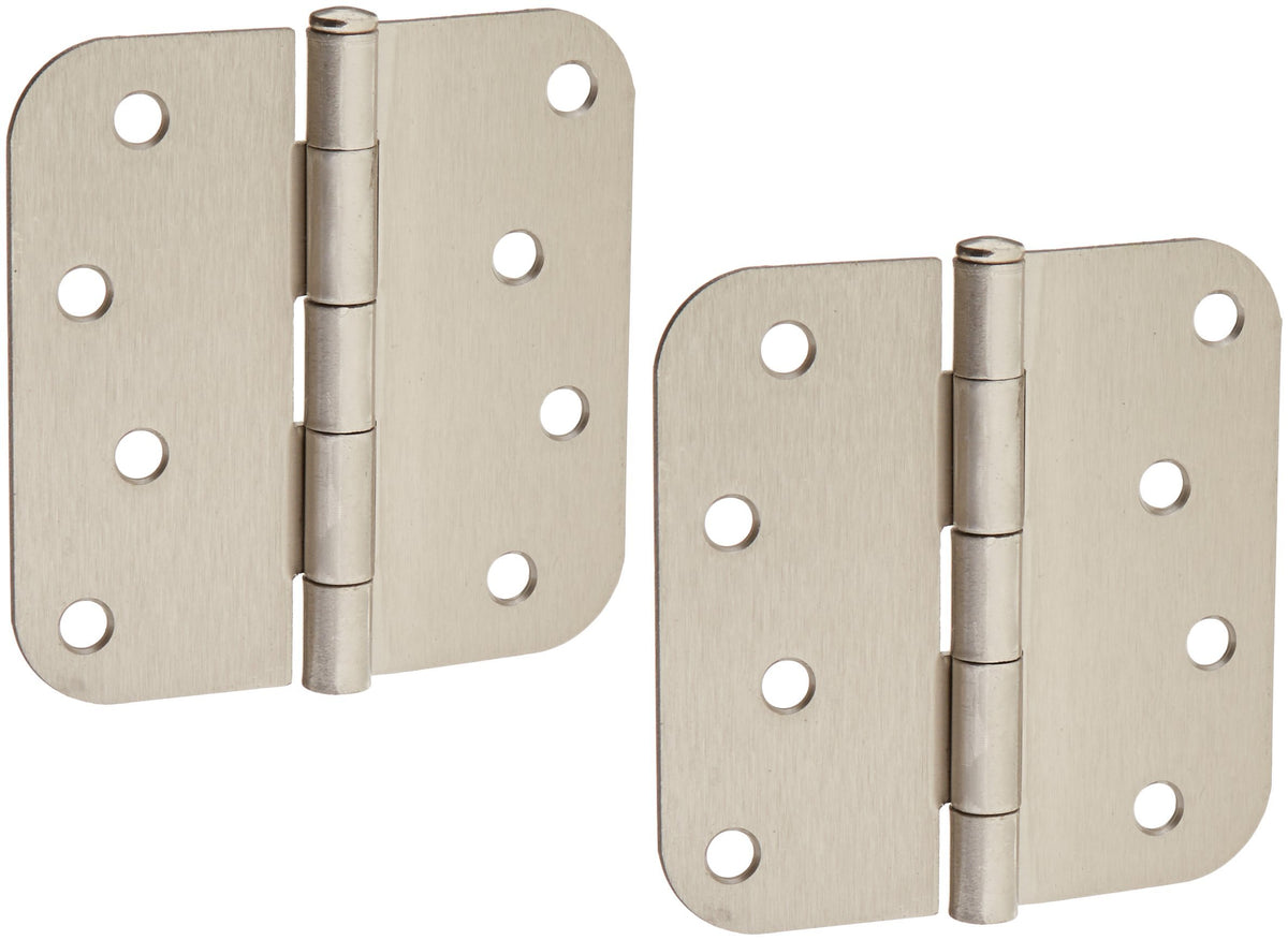 Deltana S44R515 Value Choice for Indoor Applications Steel 4-Inch x 4-Inch x 5/8-Inch Radius Hinge