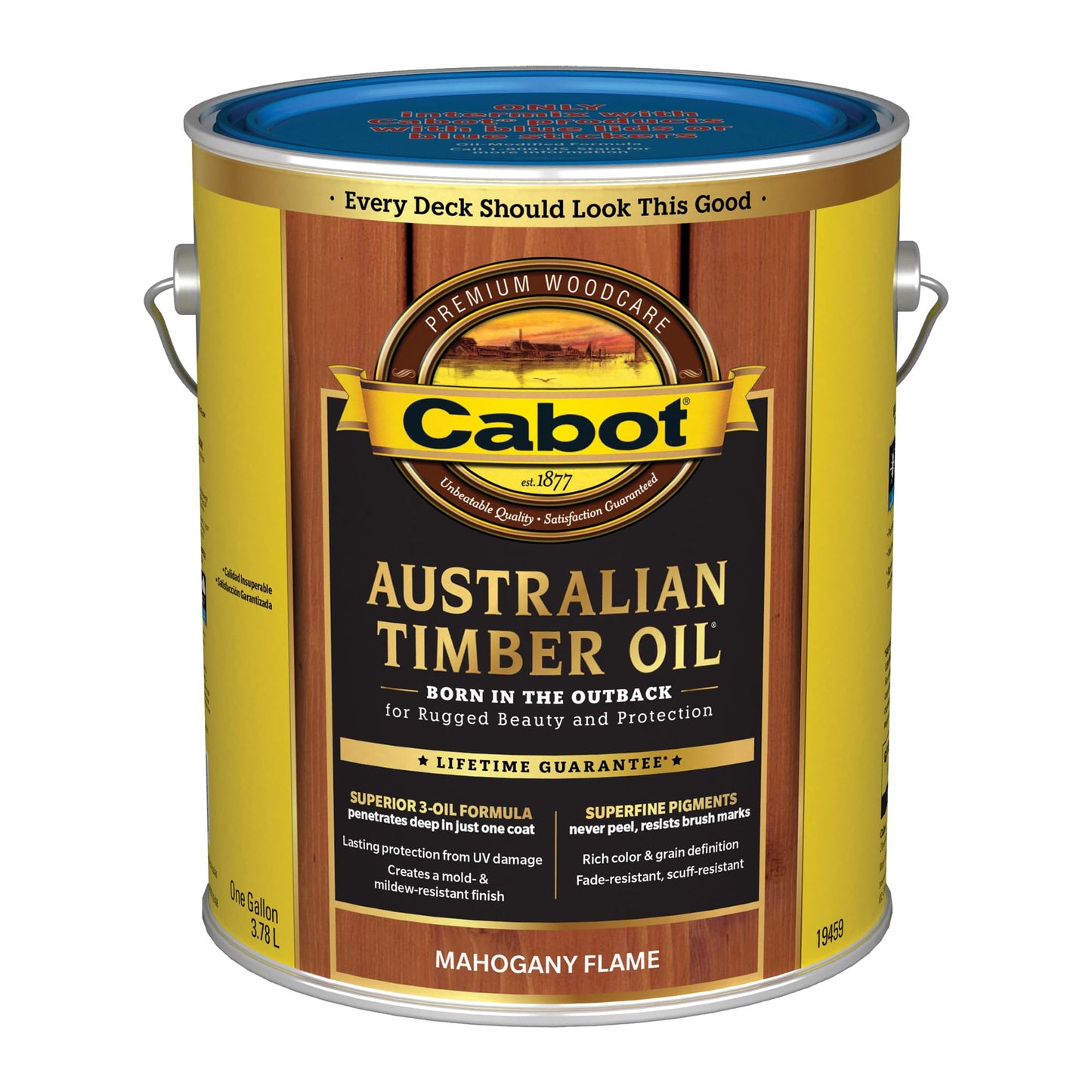 Cabot Australian Timber Oil Mahogany Flame 1 Gal