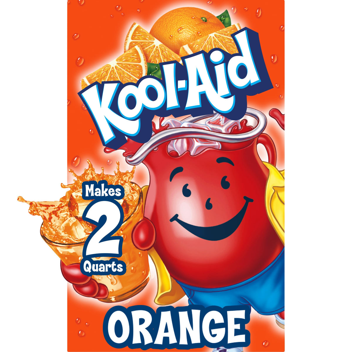 Kool-Aid Orange Drink Mix 2 Quart 192 Packets