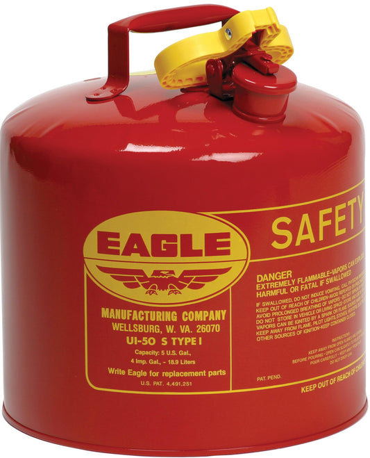 EAGLE 5 GAL SAFETY CAN UL & FM