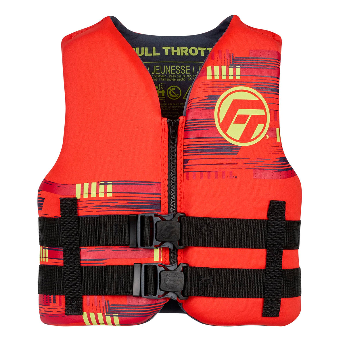 Full Throttle Youth Rapid-Dry Life Jacket 55–88 lbs