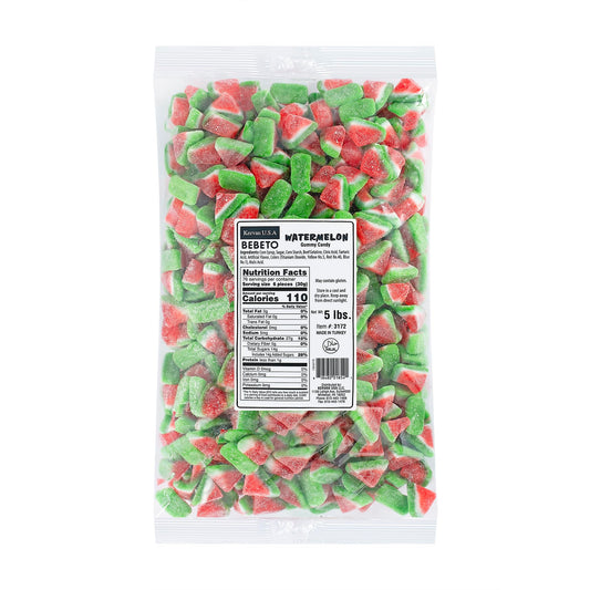 Kervan Bebeto Watermelon Slices Gummy Candy 5 lbs