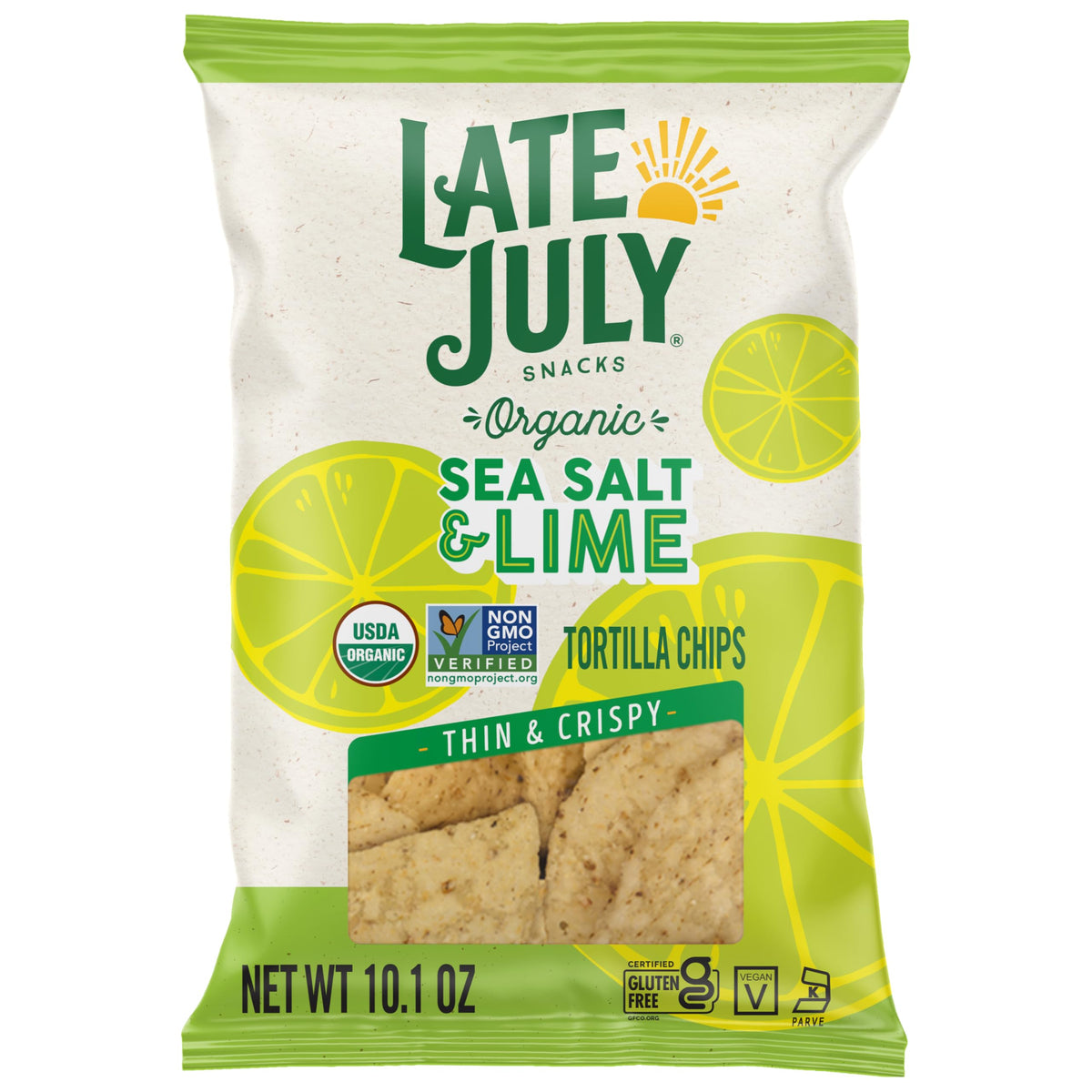 Late July Sea Salt & Lime Tortilla Chips 10.1oz