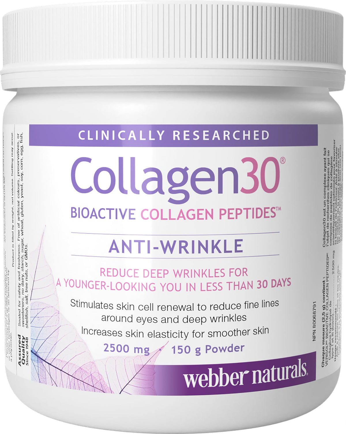 Webber Naturals Collagen30 An