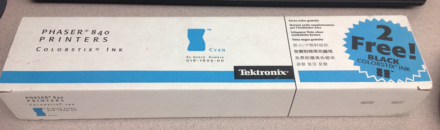 Xerox Tektronix Color Ink Sticks Phaser 840 5C 2B