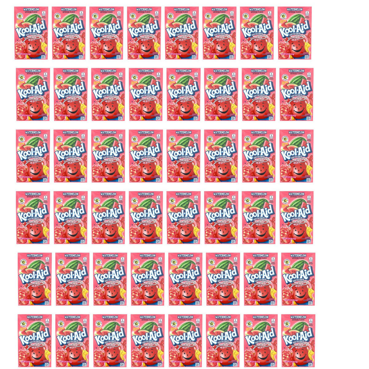 Kool-Aid Unsweetened Watermelon Drink Mix 0.15oz 4/48ct